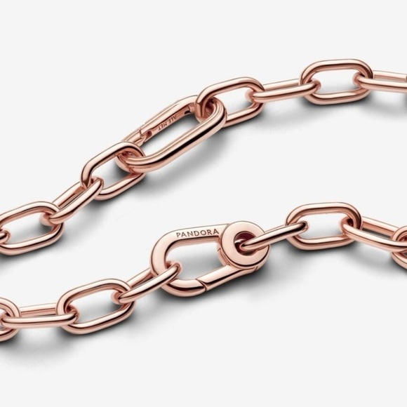 Pandora ME Link Chain Necklace - 14k Rose Gold-Plated - Picture 7 of 7